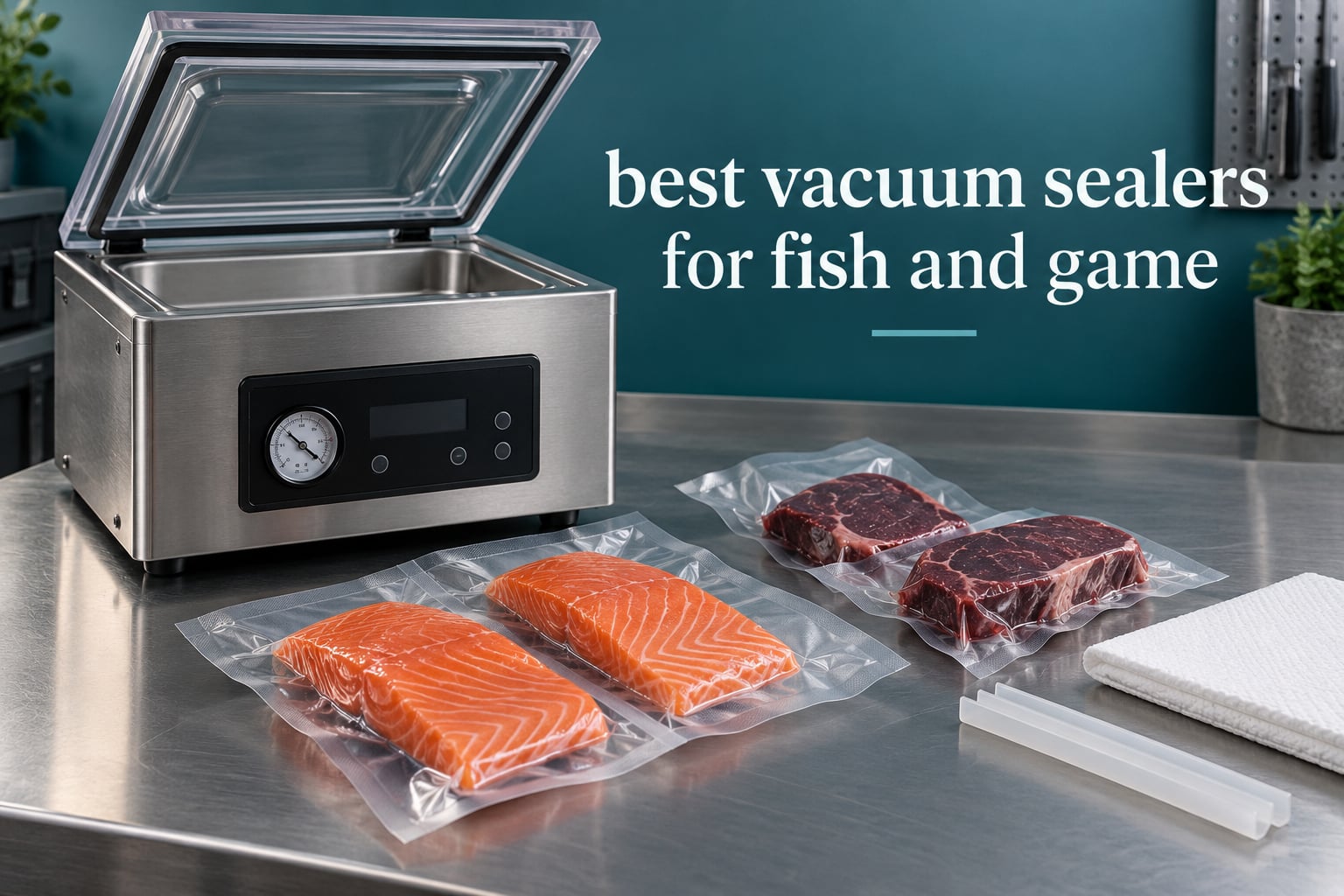best vacuum sealers for fish and game