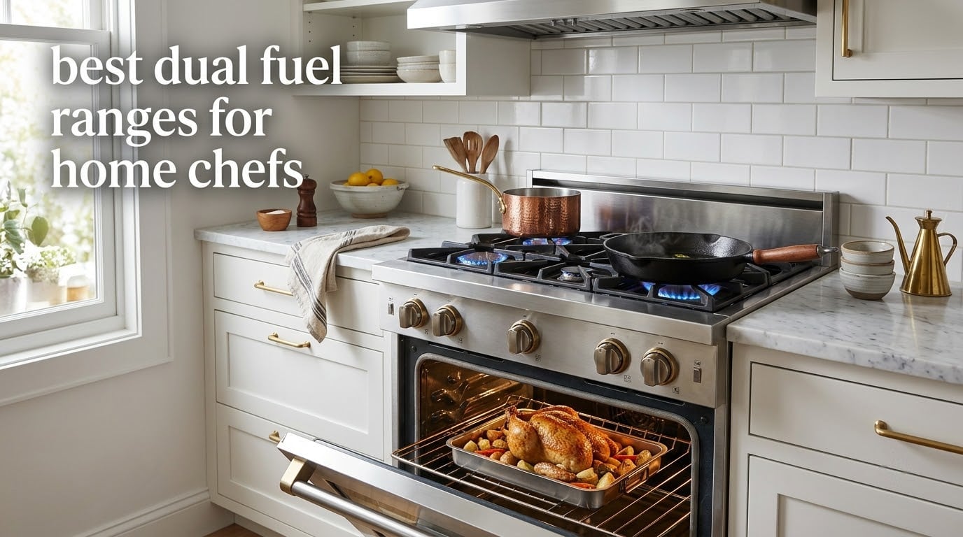 best dual fuel ranges for home chefs